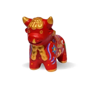 Torito de pucará rojo