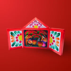 Retablo cosecha de tunas