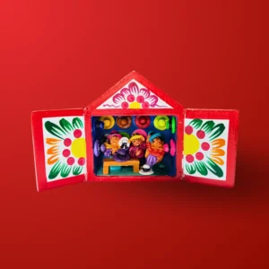 Retablo sombreros coloridos