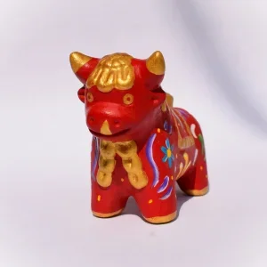 Torito de pucará rojo